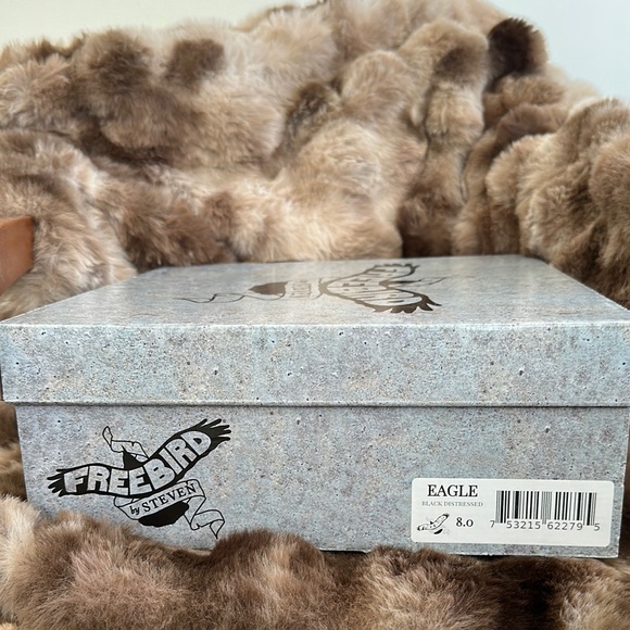 Freebird Women's Black Leather Ankle Booties - Eagle - Size 8 NIB NEVER WORN - Picture 5 of 5